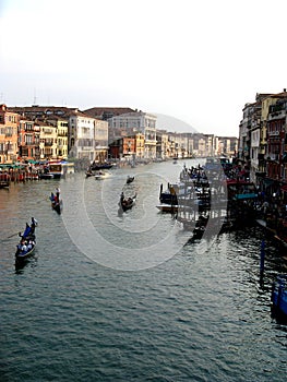 Chanel in Venice. Gondola ride