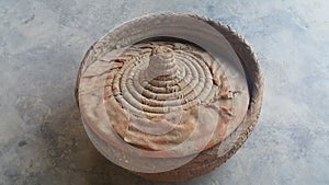 Changair is traditional household handicraft used for keeping bread hot and warm