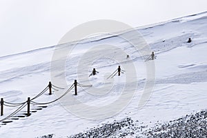 Changbai mountain scenery at Jilin, China