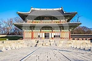 Changdeokgung Palace and Huwon landmark of Seoul, South Korea