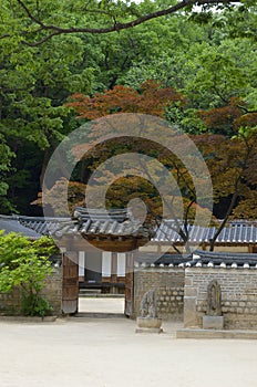 Changdeokgung Palace in Seoul, South Korea