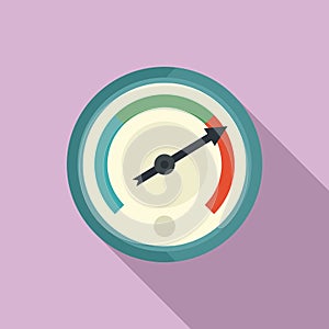 Change barometer icon, flat style