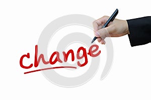 Change, create business opportunity concept