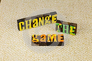 Change game business intervention leadership solution motivation changer photo