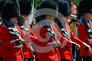 Change of the guard, london