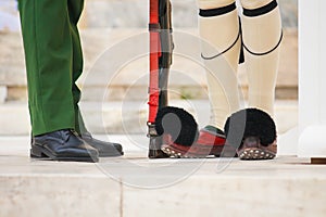 Change of guards in Athens, Greece.