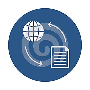 Change Half Glyph Style vector icon which can easily modify or edit