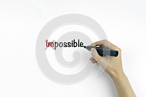 Change impossible to possible