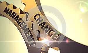 Change Management on Golden Metallic Gears.