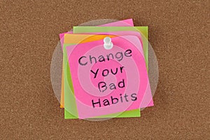 Change Your Bad Habits photo