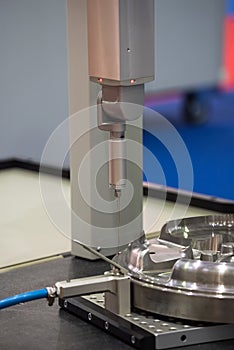 Changer racks and probe modules. Probe material stylus close-up process