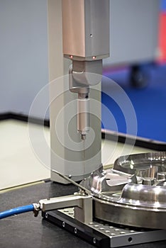 Changer racks and probe modules. Probe material stylus close-up process