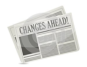 Changes ahead newspaper