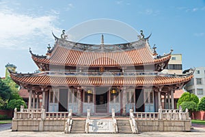 Changhua Confucian Temple in Changhua, Taiwan. The temple was originally built in 1726