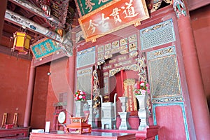 Changhua Confucian Temple in Changhua, Taiwan. The temple was originally built in 1726