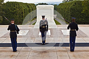 Changing the guard at Arlington