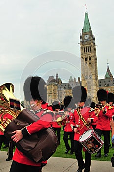 Changing of Guard - Canada Parliament