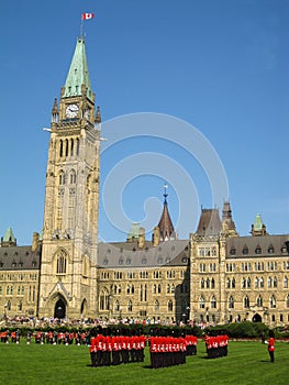 Changing of guard, Canada