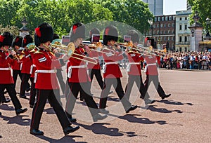 Changing guard ceremony