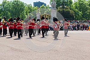 Changing guard ceremony