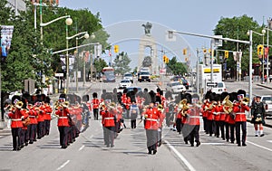 Changing of Guard in Ottawa, Canada