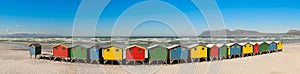 Changing huts at Muizenberg (South Africa)