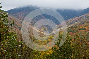 Changing seasons in the eastern mountains