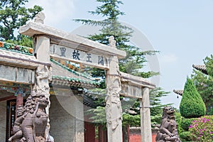 Changping Guandi Temple. a famous historic site in Yuncheng, Shanxi, China.