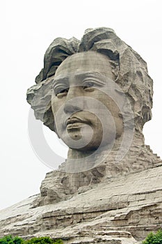 Changsha Orange Isle young Mao Zedong statue