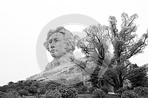 Changsha Orange Isle young Mao Zedong statue