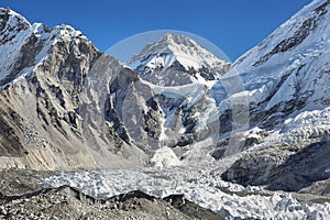 Changtse peak from Everest Base Camp, 5545m