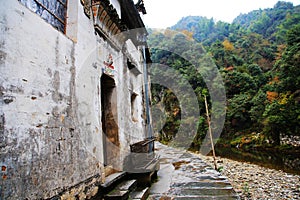 Changxi village , the Huizhou style ancient village in China