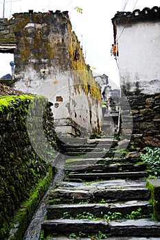 Changxi village ,the Huizhou style ancient village in China