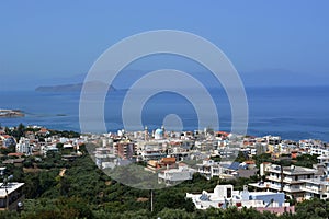 Chania the capital of Crete with its beautiful lagoon