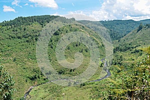 Chania River in Aberdare Ranges, Kenya