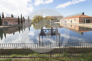 Channel of Castile in palencia, Spain