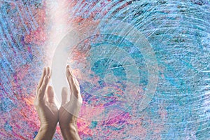 Channeling Quantum Healing Energy to Calm the Turbulent Atmosphere