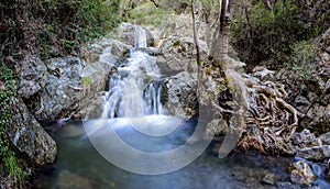 Chantara falls in the troodos mountains 2