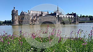 Chantilly castle and its park