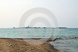 Chantry Island Southampton Ontario on a sunny summer day