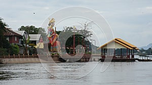 Chao Pho Thepharak Chao Mae Thapthim Mazu Matsu Shrine in Nakhon Sawan, Thailand