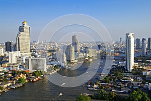 Chao phraya river photo