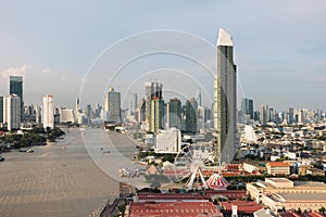 Chao Phraya River, Bangkok City, Thailand