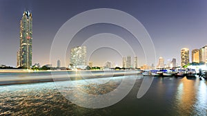 Chao Phraya River at Night