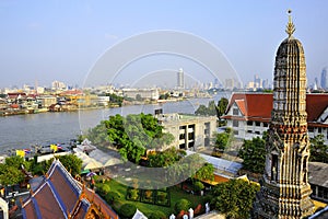 The Chao Praya River in Bangkok photo