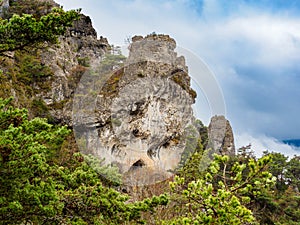 Chaos of Montpellier-le-Vieux in Cevennes National Park, France