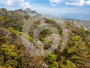 Chaos of Montpellier-le-Vieux in Cevennes National Park, France