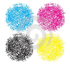 Chaos Nest Ball Sphere Logo Elements