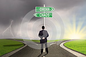 Chaos and order choice