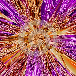 Chaos ray explosion background